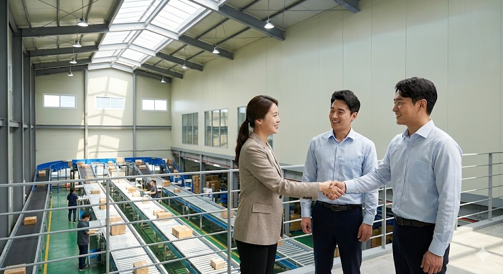 다양한 파트너들이 협력하는 비즈니스 현장 모습